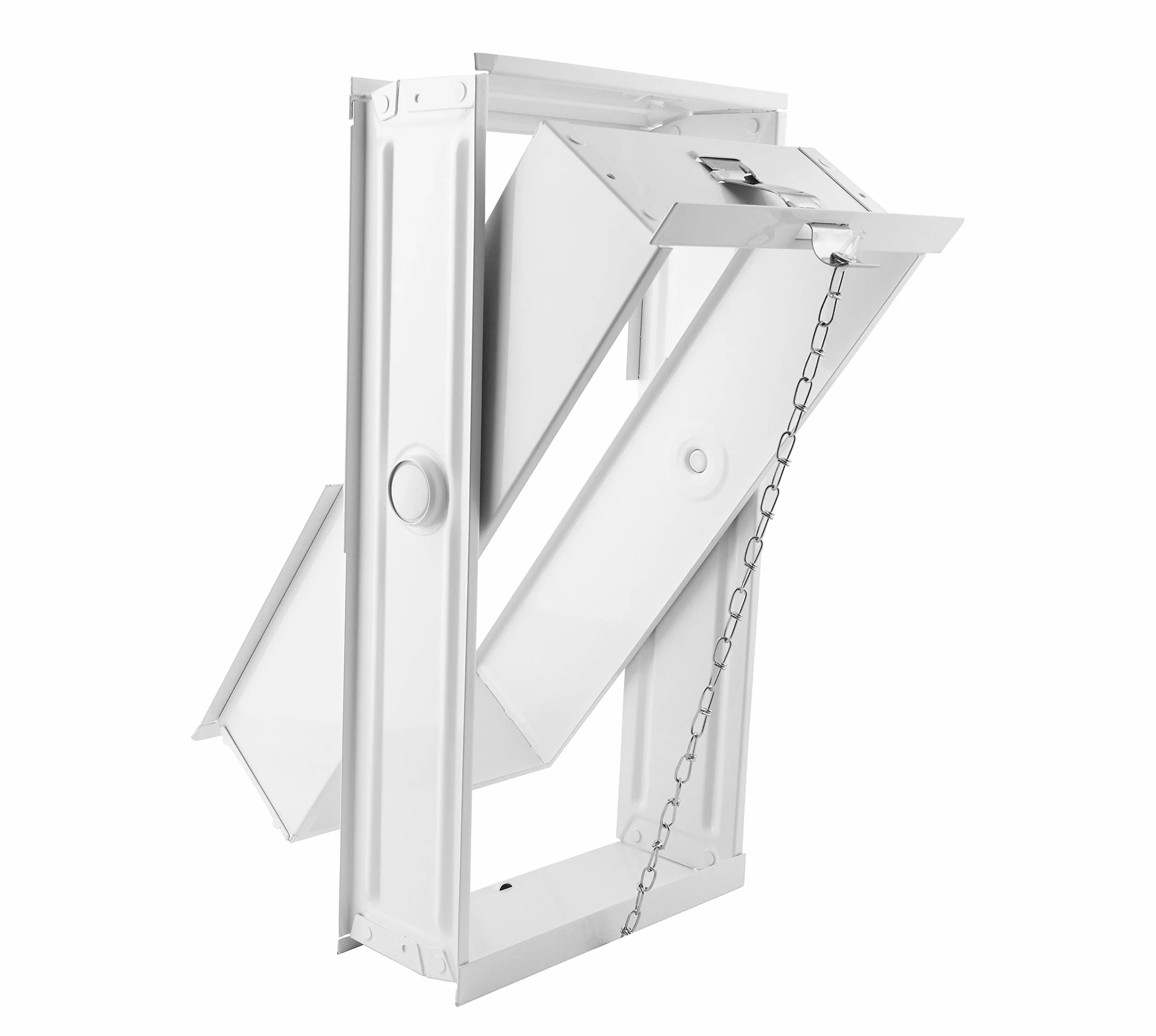 Ventana/Marco abatible y basculante para 2 bloques de vidrio de cm 19x19x8 | Unidad de venta 1 Ventana por 2 bloques de vidrio