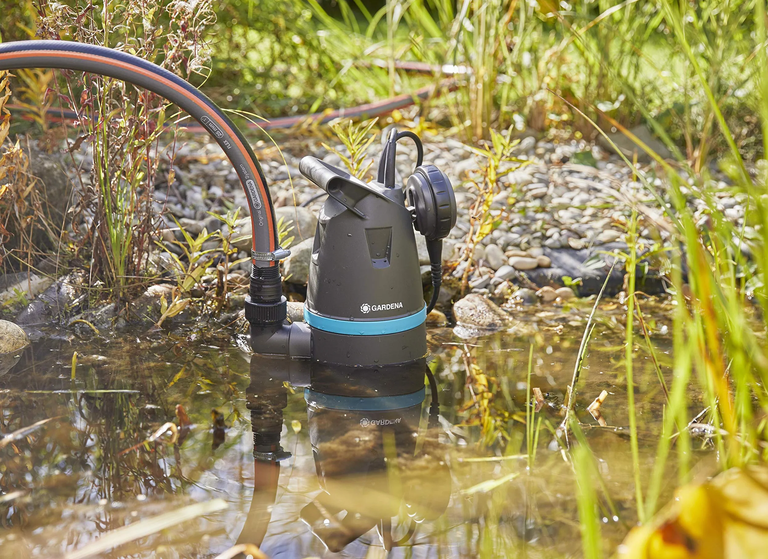 Gardena Bomba sumergible de aguas residuales 10.500 Basic 10500 l/h