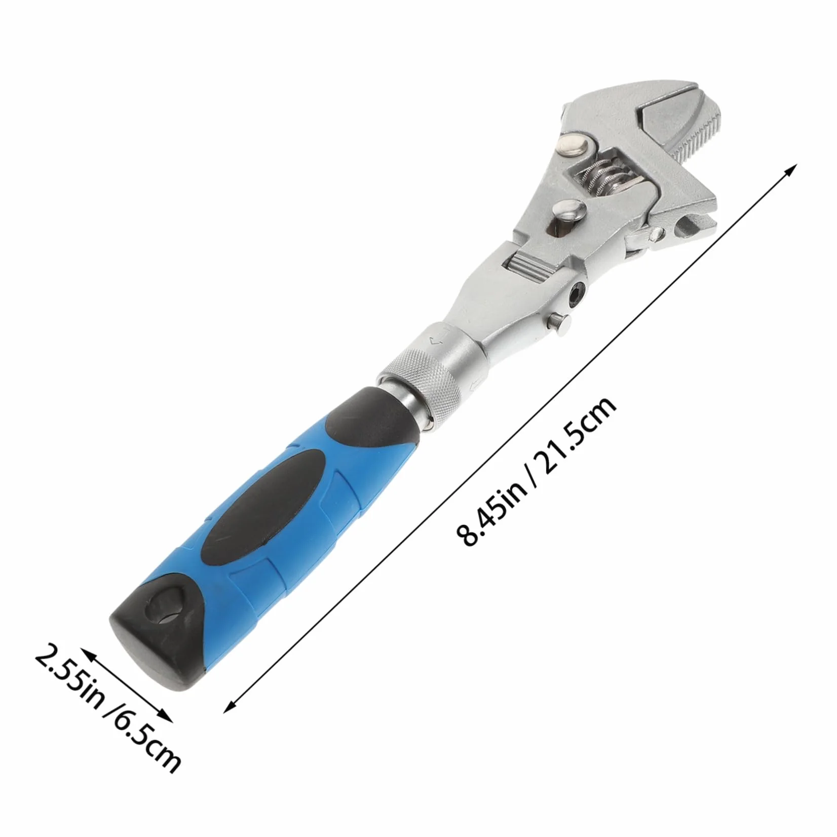 DOITOOL Llave de Trinquete Multifuncional Plegable Mango Giratorio 180 Grados, Acero Cromo-molibdeno Resistente y Diseño Telescópico para Mantenimiento Mecánico y Automotriz