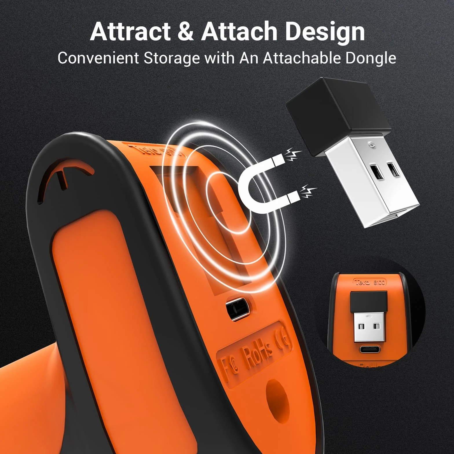Tera Pro Escáner de Código de Barras 2D Inalámbrico 1D 2.4G Bluetooth Resistencia a Caídas 8100