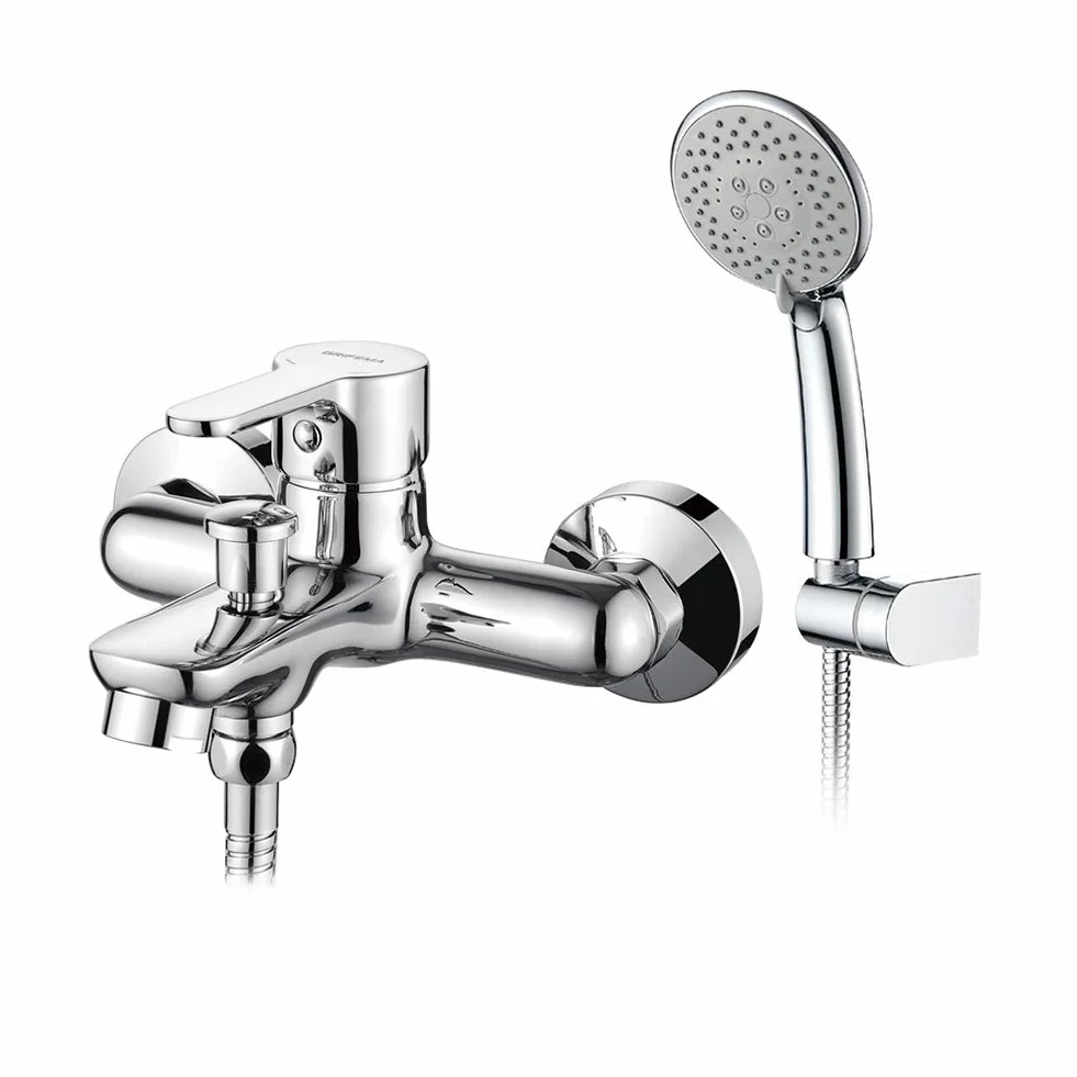 GRIFEMA G13003 Grifo para Bañera y Ducha Plateado
