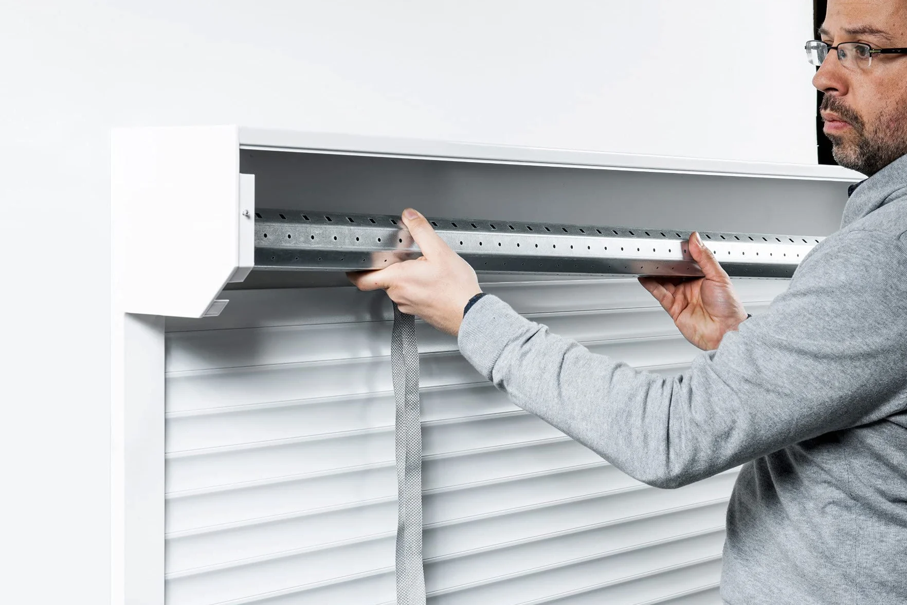 Somfy 2400456, Tubo de extención para motores MS y RMS, Motoizacion para persianas, para persianas con ancho mayor a 170cm, Facil de instalar