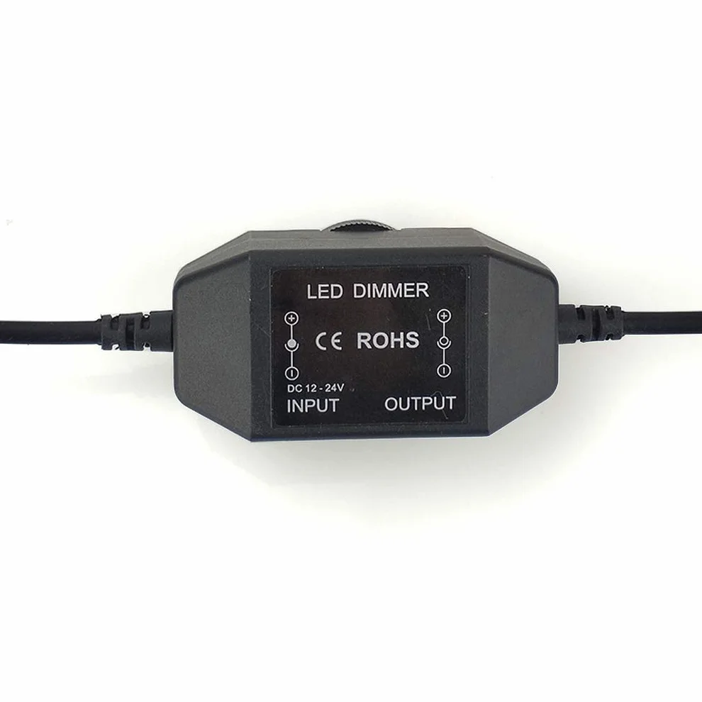 RUNCCI-YUN PWM - Regulador de intensidad LED (CC 12 V 6 A) para tiras SMD 5050 3528 2835 5630 y otros dispositivos de iluminación LED CC 12 V (3 unidades)
