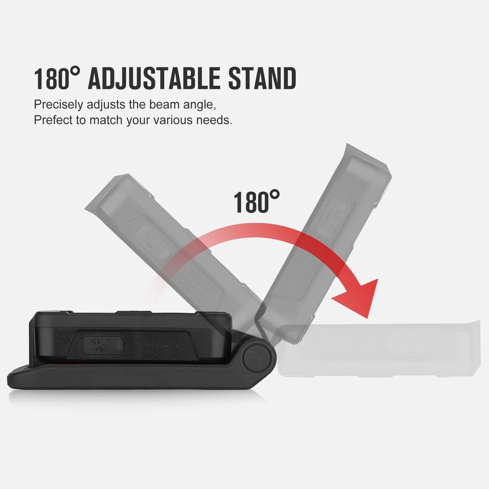 OLIGHT Swivel Linterna de Trabajo Recargable Portátil 400 Lúmenes COB Linterna Taller Led Impermeable 5 Modos Lámparas de Inspección con Magnético para Coche Hogar Camping Emergencia Automóviles