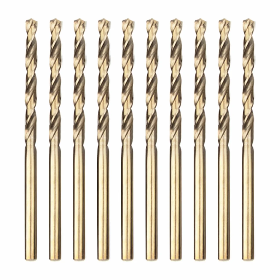 Brocas Helicoidales HSS-Co 3.0mm para Metal, Acero Inoxidable y Madera