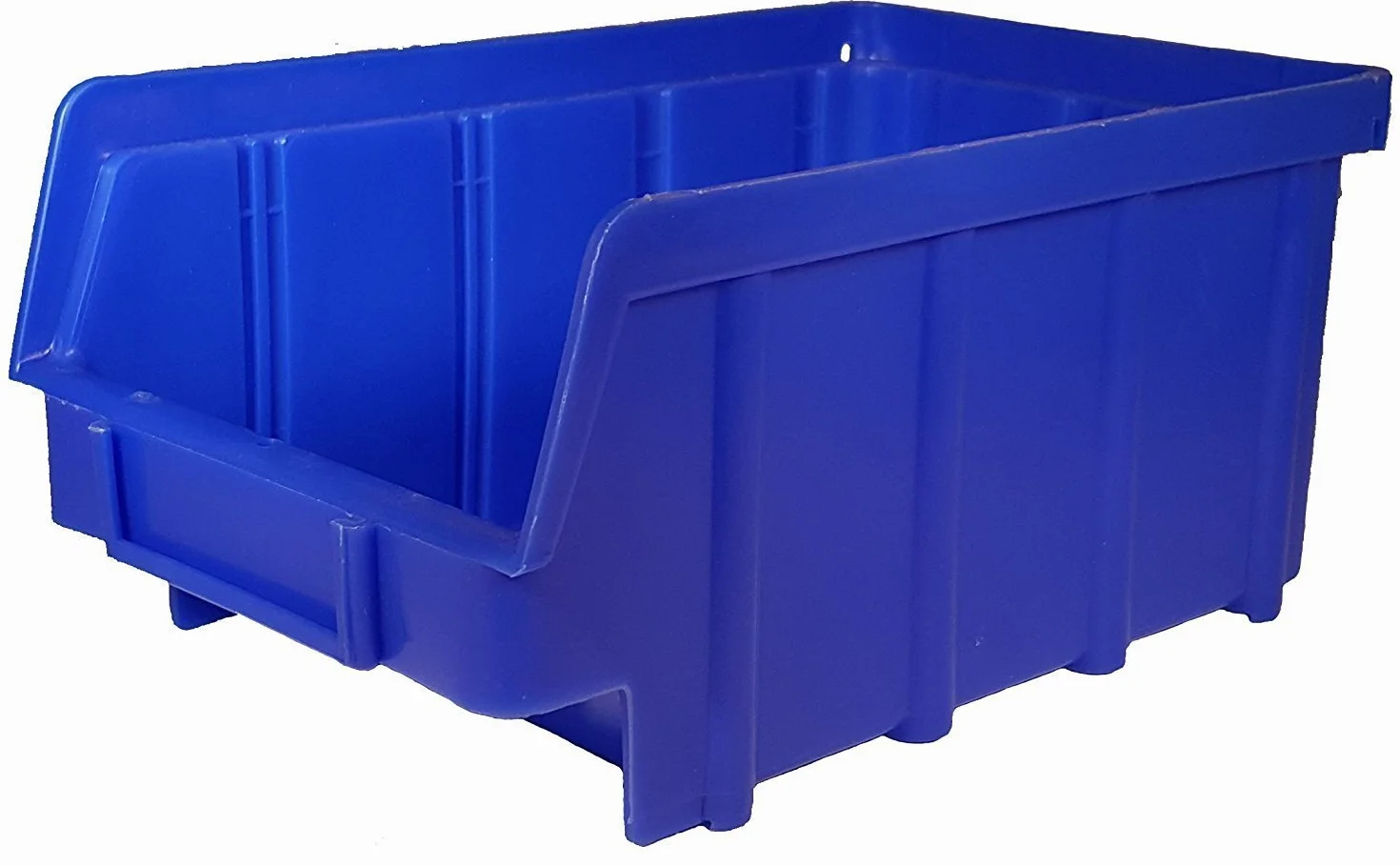 S&S-Shop - Caja apilable (102 x 167 x 76 mm), color azul
