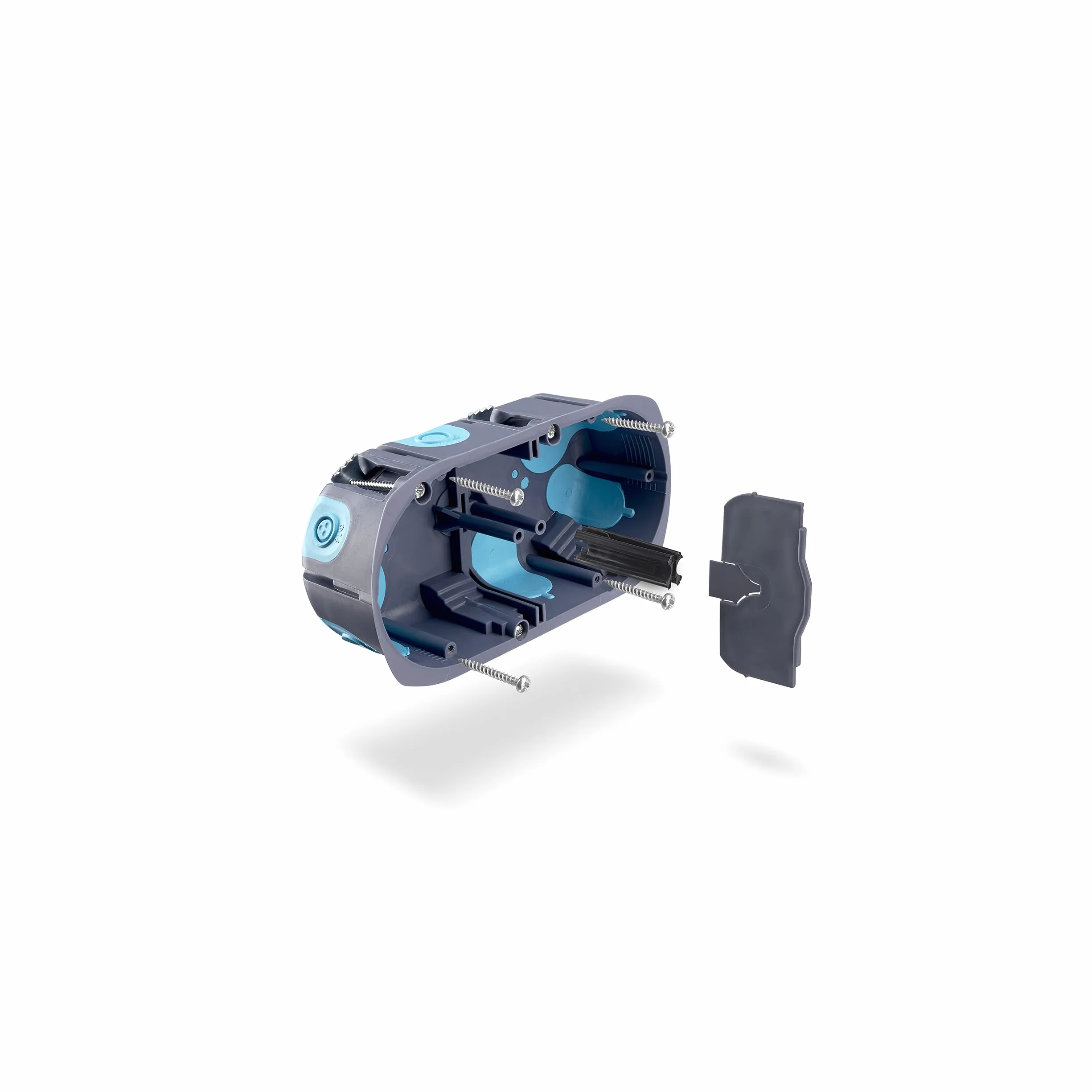 STOPAIR DEBFLEX H/V Ø67/P40 Caja de empotrar doble
