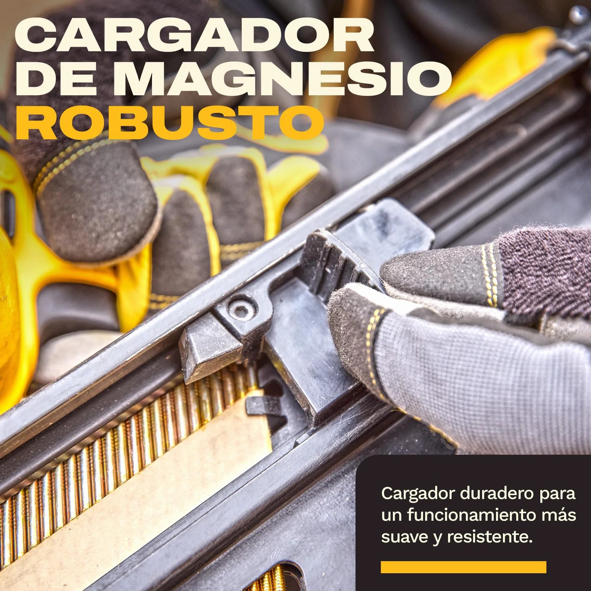 DEWALT 18V XR Clavadora de Estructuras Brushless de Nueva Generación, Solo herramienta, DCN950N-XJ