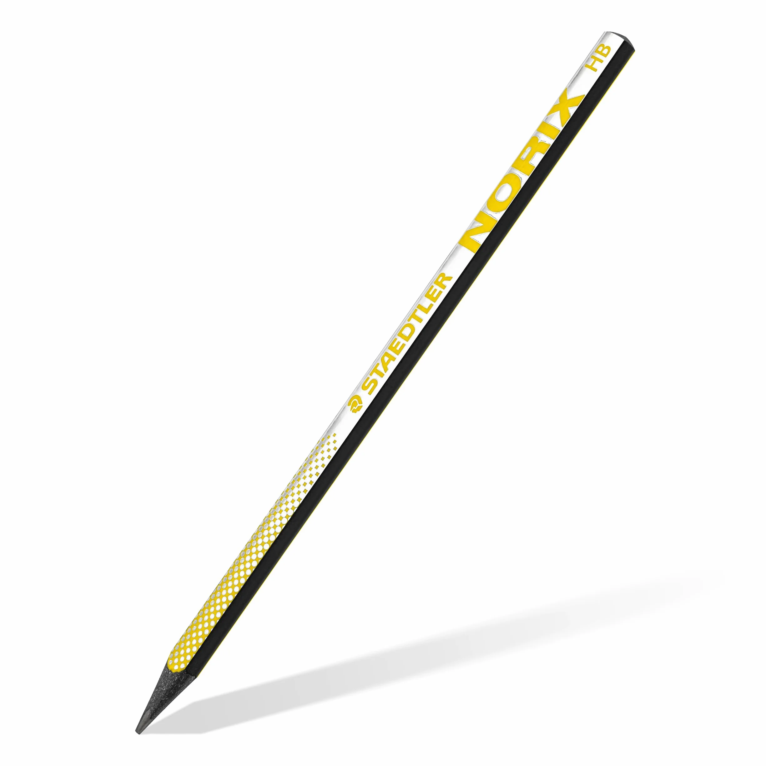 STAEDTLER NORIX Set de compás de ajuste rápido, 2 lápices HB, goma y sacapuntas, amarillo