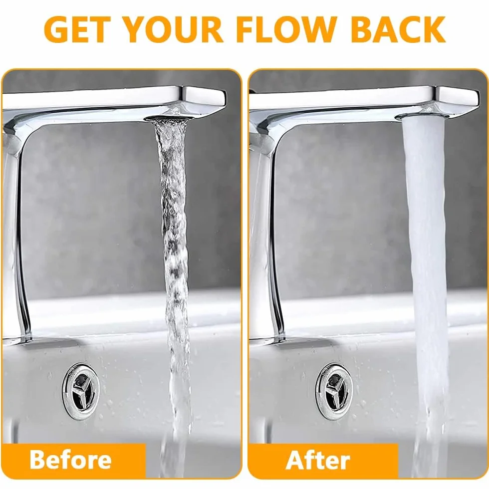 BouGPeng 16 Piezas Aireador Grifo M24 M22 M18 M16 Macho Boquilla Fregadero 24mm 22mm 18mm 16mm Aireadores con Llave Filtro Economizador de Agua para Grifo de Lavabo de Cocina y Baño