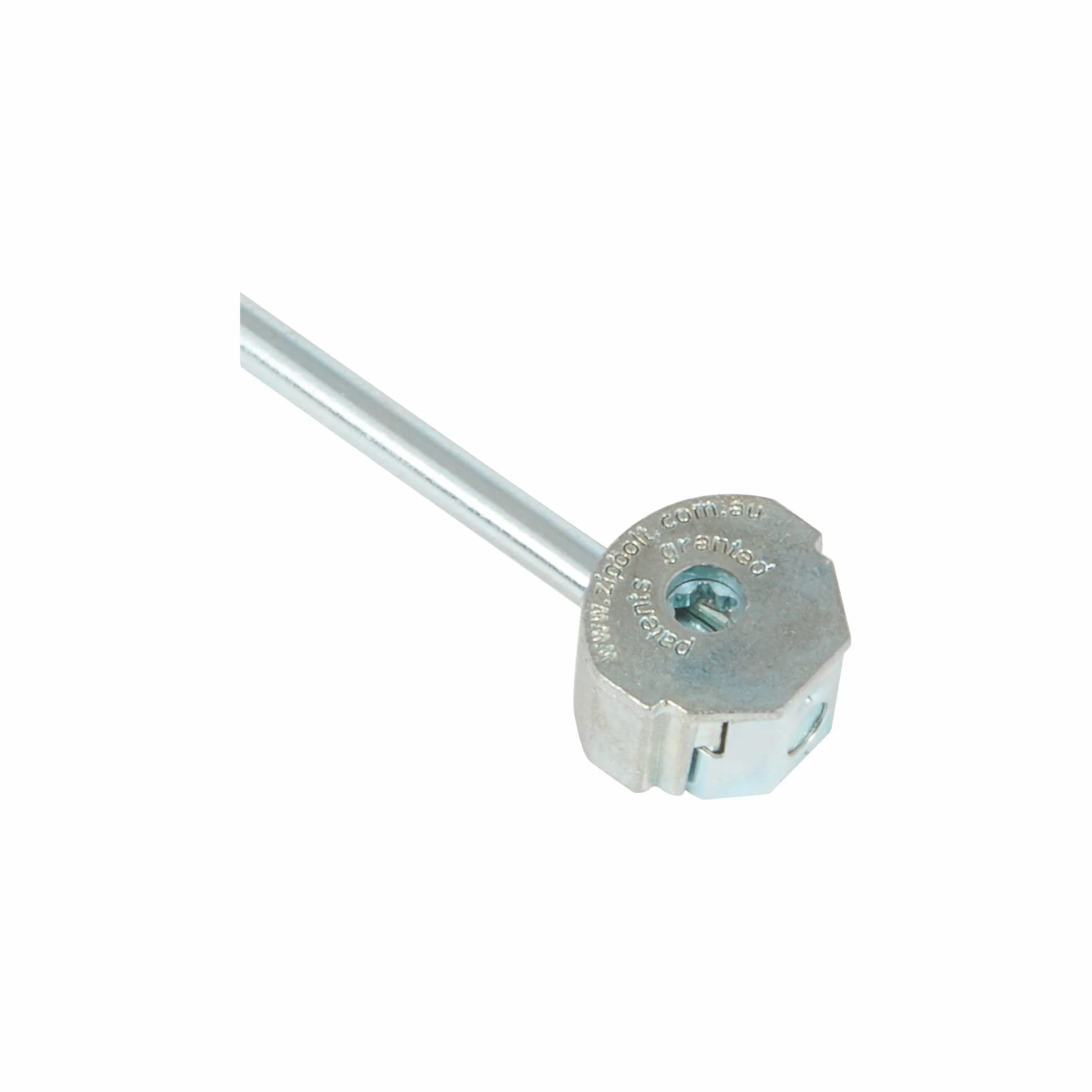 ZIPBOLT Kit de Conexión Encimeras Laminado Compacto, Grosor 12-15mm, Acero Zincado, Broca Torx T25, Galletas Nº20, ZIP/20/100/3