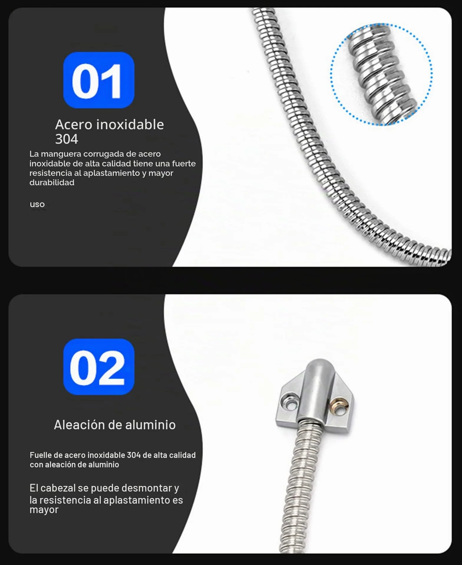 WANGCL Lazo de puerta eléctrico de montaje expuesto manga de protección de acceso cable línea de control de acceso para cerradura de puerta cerradura de acero inoxidable protector de línea de acceso