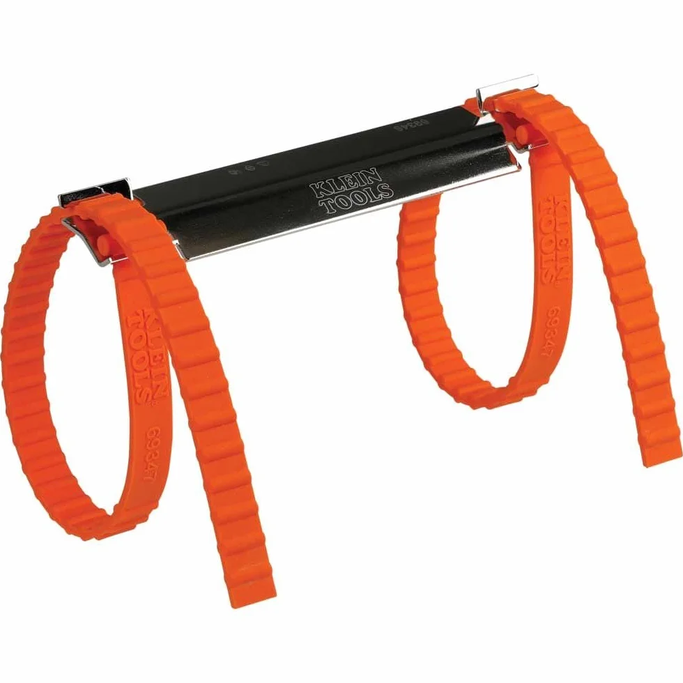 Klein Tools 80036 Kit de herramientas de nivel electrónico digital y medidor de ángulo con correas de fontanero, ángulos programables, base magnética, 2 piezas
