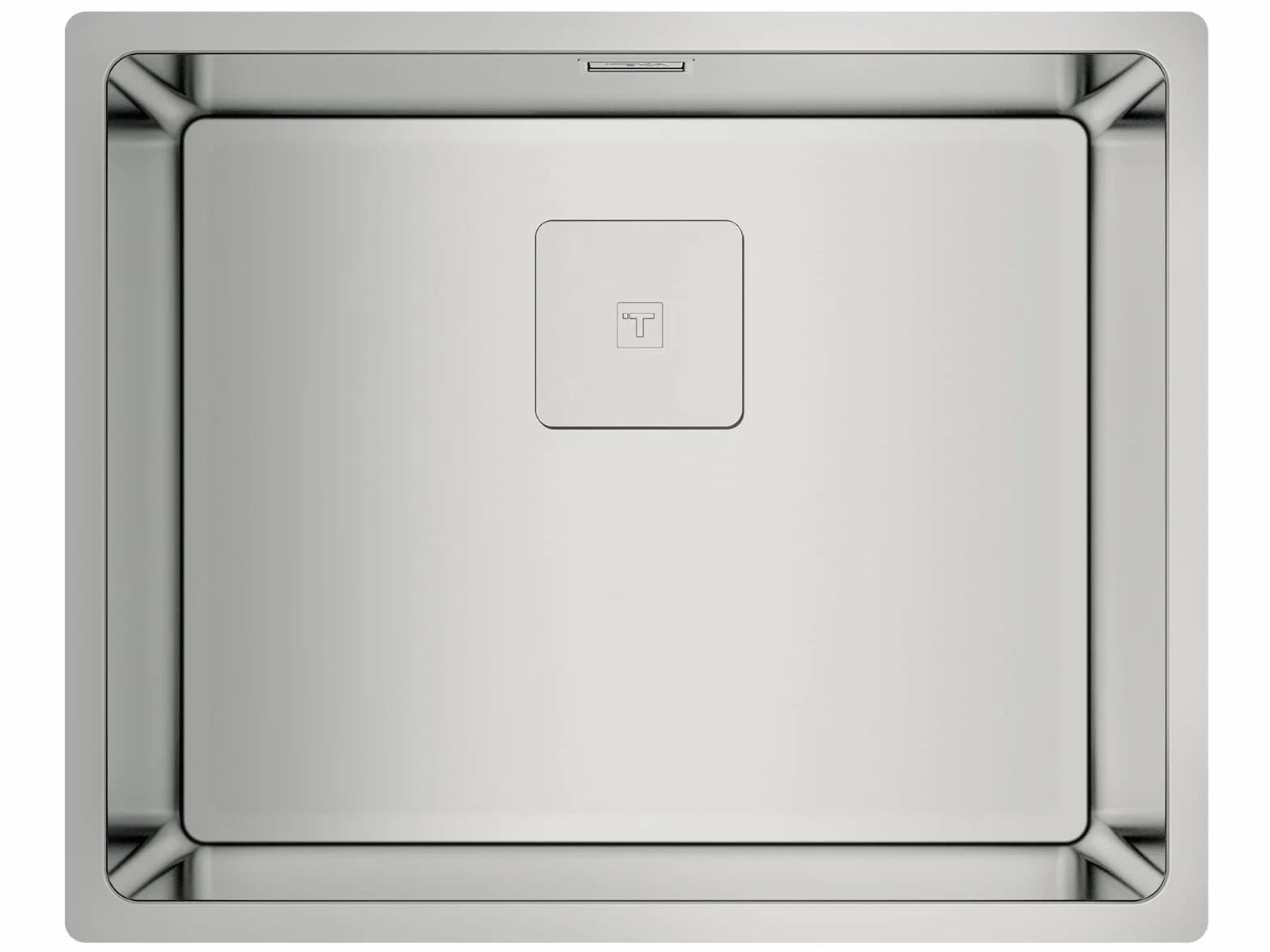 TEKA Fregadero Cocina 50 cm 1 Seno FlexLinea Triple Posibilidad de Instalación, Acero Inoxidable para Mueble 60cm, SilentSmart, Duradero, Modelo RS15 50.40