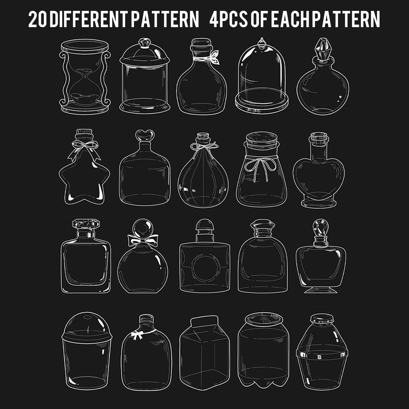 Marcapáginas Personalizado Transparente 80 Piezas, Marcador de Bricolaje Casero para Lectores, Regalos de Amantes de los Libros