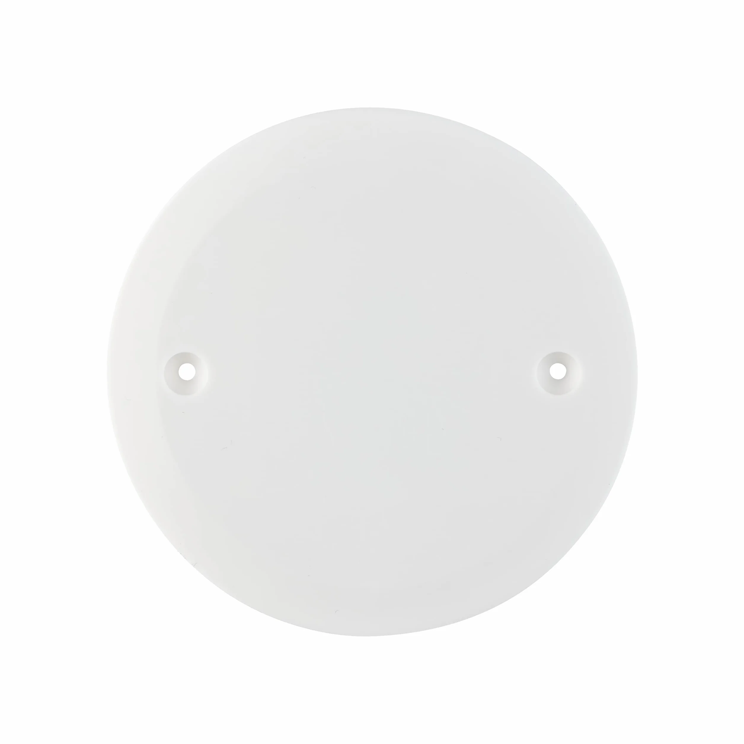 DEBFLEX D86 - Tapa redonda para caja de empotrar D67 sin tornillos