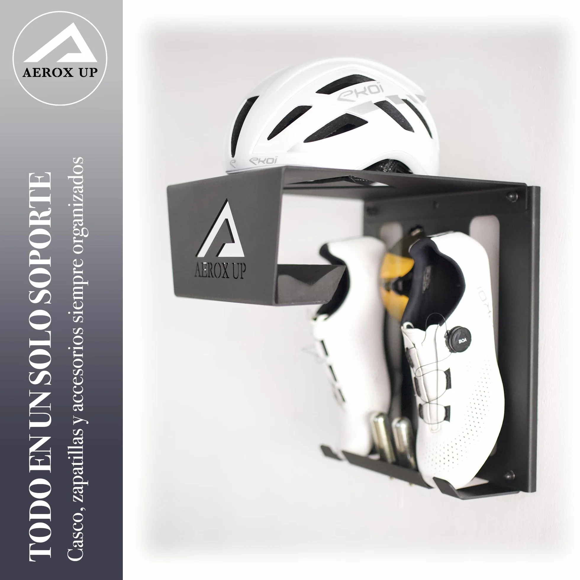 Soporte de Bicicletas Pared - Soporte Pared Bicicleta - Colgador Bicicleta de Pared - Soporte Bici - Bike Stand - Colgar Bicicletas en Pared - Gancho Elevador Bicicleta - Cuelga Bicicletas