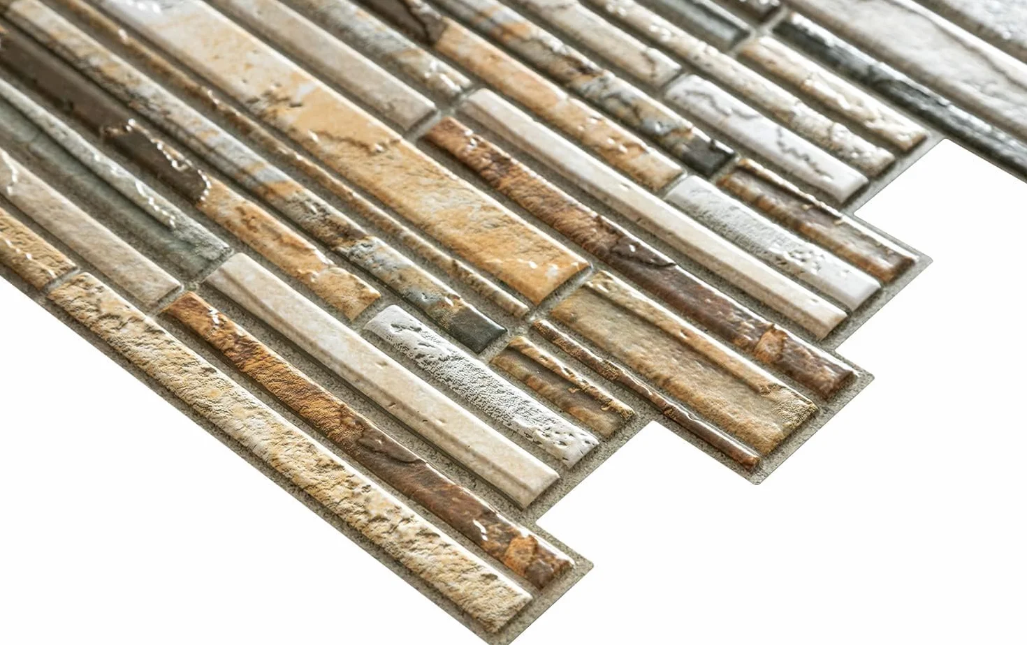 Grace Baltic Paneles de pared 3D para decoración de paredes interiores de PVC (oro 50)