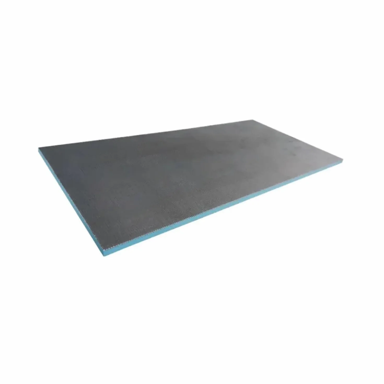 Panel de construcción XPS - 2 piezas 1200x600 mm (=1,44m²) | Placa de construcción impermeable para baño y aseo | Aislamiento de pared y suelo (gris, 1200x600x20 mm)