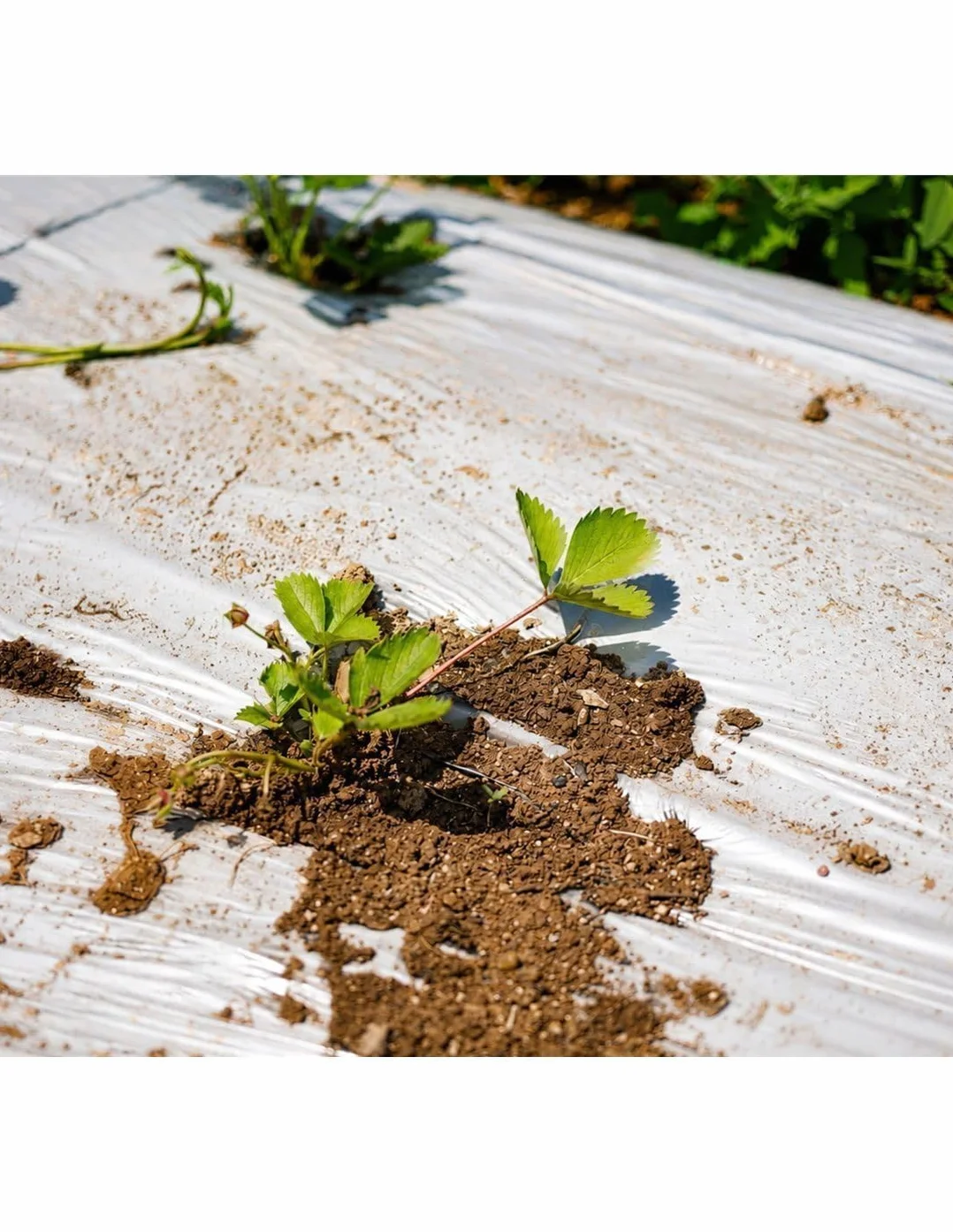 Jardin202 - Plástico para Agricultura y Obra- Transparente - 800 Galgas - DURASOL | 12x41 Metros -