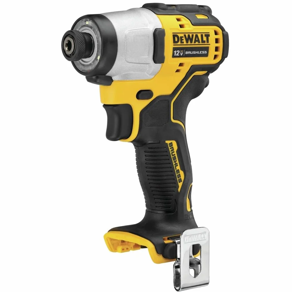 DEWALT XTREME 12 V MAX* Impact Driver, inalámbrico, 1/4", solo herramienta (DCF801B)