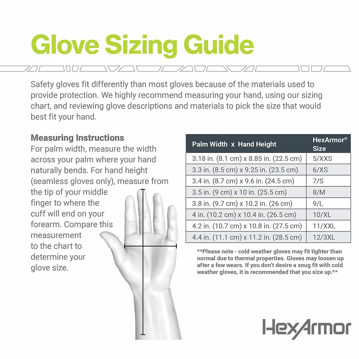 HexArmor Rig Lizard 2021X Hi-Vis Guantes de trabajo resistentes a los impactos, XS