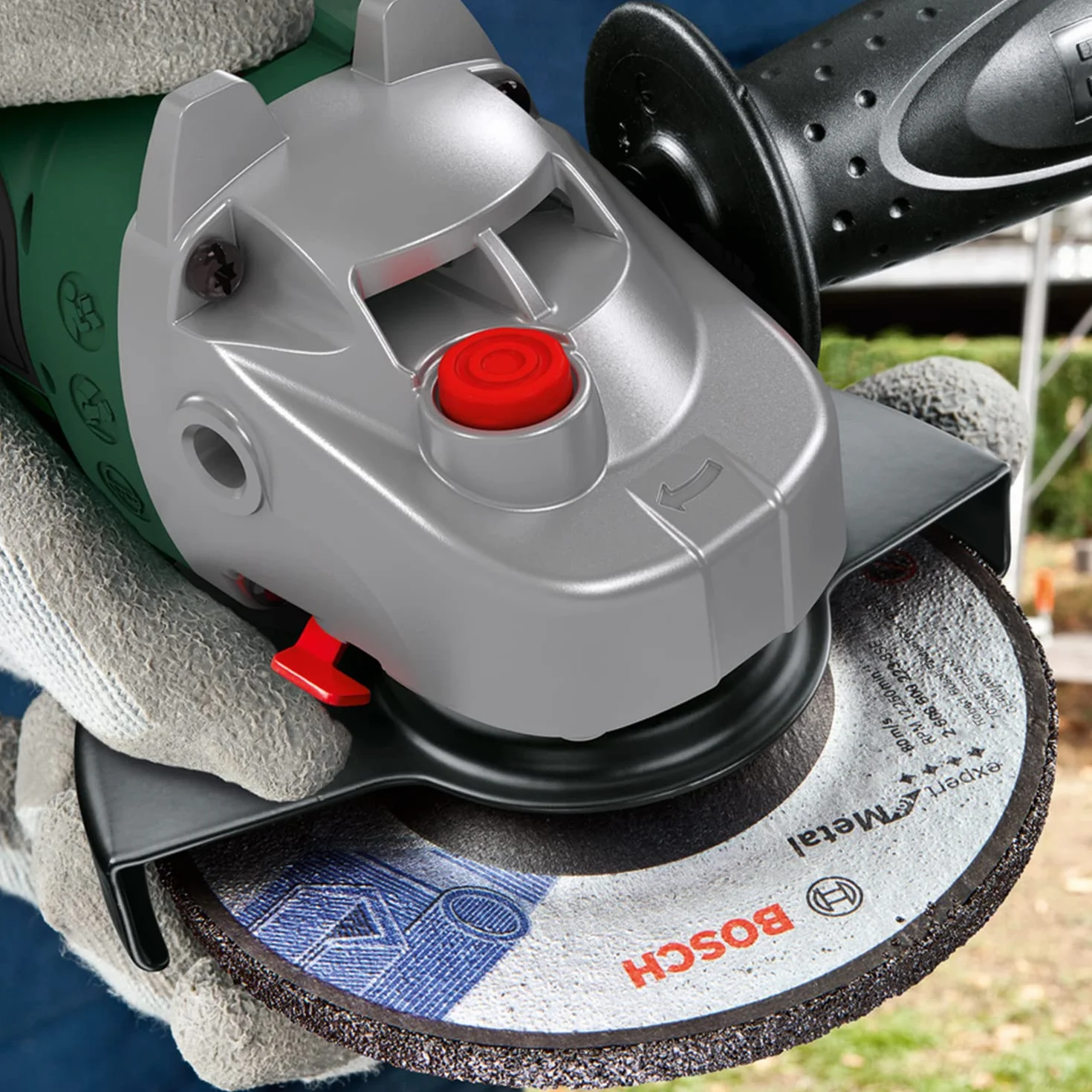 Bosch amoladora pequeña a batería UniversalGrind 18V-75 (para amolar, cortar, cepillar y lijar varios materiales; sistema de 18 voltios; 115mm y 125mm diámetro; sin batería) - Edición para Amazon
