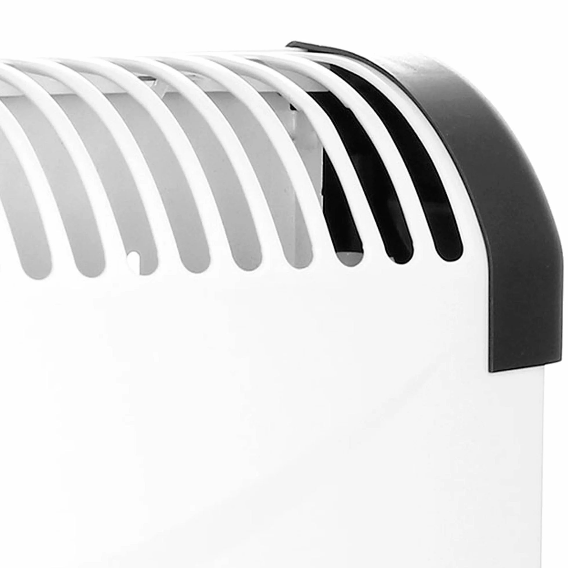 briebe Radiador Convector Eléctrico Aire Caliente, Regulador de Temperatura, Termostato Para Bajo Consumo, Silencioso, Portátil, Asas de Transporte, 3 Niveles Potencia 750W, 1250W, 2000W (Blanco)