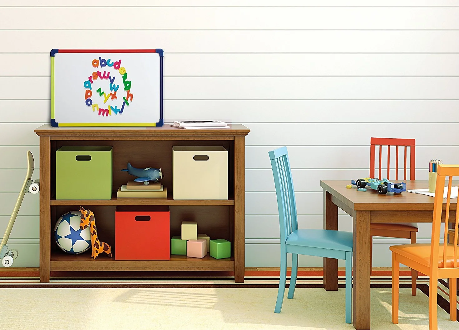 Pizarra magnética infantil 35x25 cm Maul Multicolor portátil Whiteboard