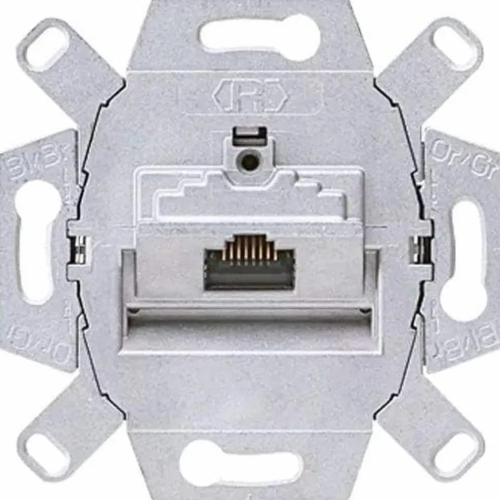 JUNG UAE8UPOK6E 1 Toma RJ 45 Categoría 6 / Class E, 8 Polos