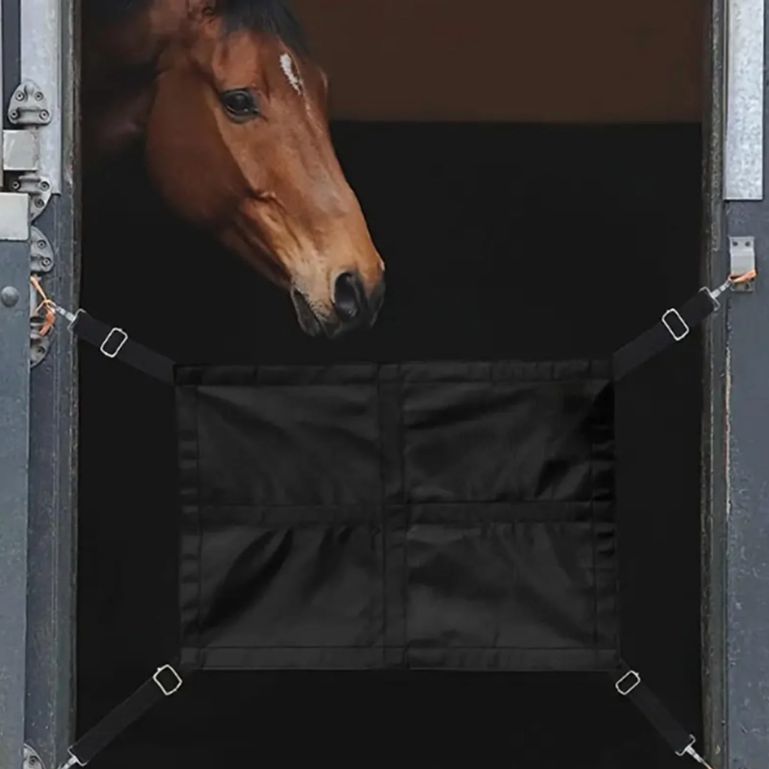 Correas Transpirables para Caballos Puertas de Cuadras Ajustable Exteriores Instalaciones Hípicas