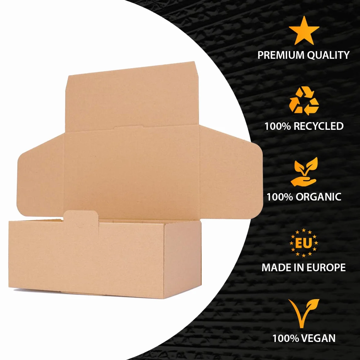 verpacking Cajas plegables 250 x 150 x 100 mm marrón (dimensiones exteriores 258 x 158 x 105 mm) WP 30 caja de envío caja DHL Hermes DPD GLS embalaje (50 unidades)