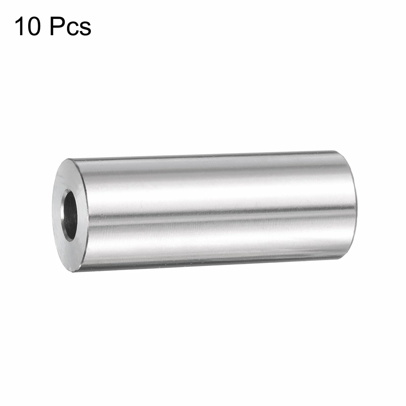 QUARKZMAN 10pcs Espaciador Inoxidable Acero 5/16" ID x 3/4" OD x 2" Longitud Casquillo de Tornillo Acabado Liso, Espaciador Metal Redondo para M8 Tornillos, Pernos y Varillas