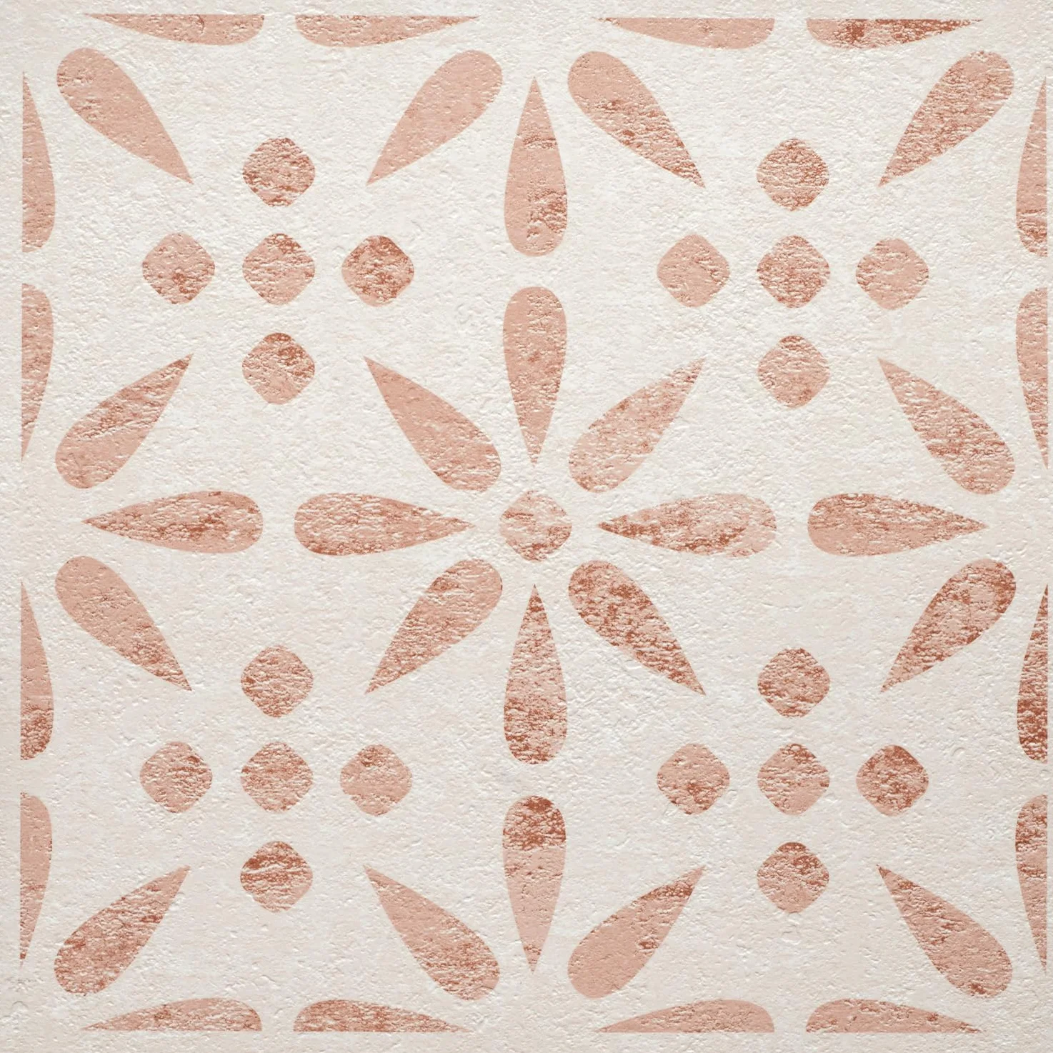 d-c-fix losetas adhesivas para suelo Flores Vintage (pack 11, 30,5 cm x 30,5 cm) – baldosas de PVC adhesivas para suelo de calidad – suelo vinílico fácil de limpiar y ajustable
