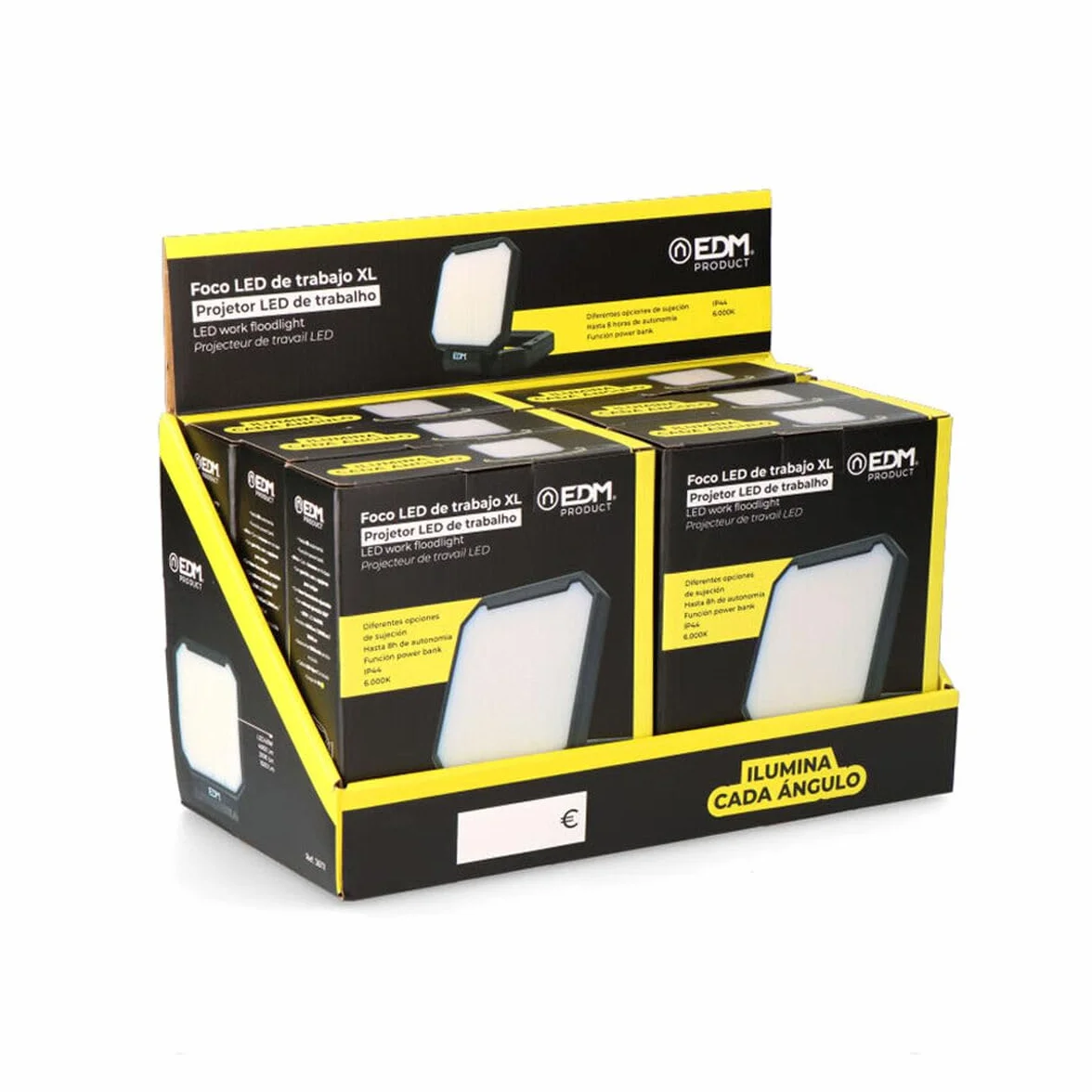 EDM Product Foco LED EDM 36111 60 W 6000 K 1000 LM 2000 LM 4000 LM - Marca EAN: 8425998361117