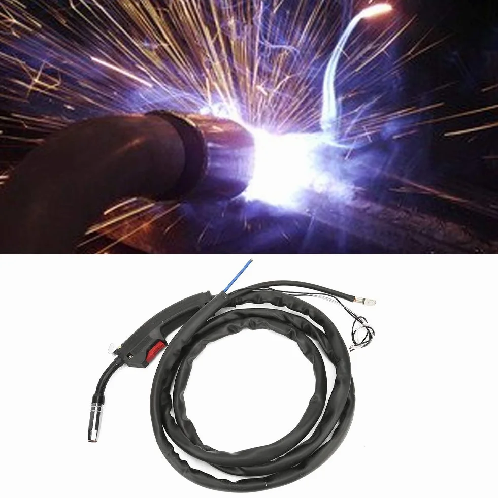Antorcha MAK 14AK MB14, conjunto de pistola de soldadura protectora de gas, pistola de soldadura MIG de 2 metros, apto para MIG130 0.8~1.2 mm