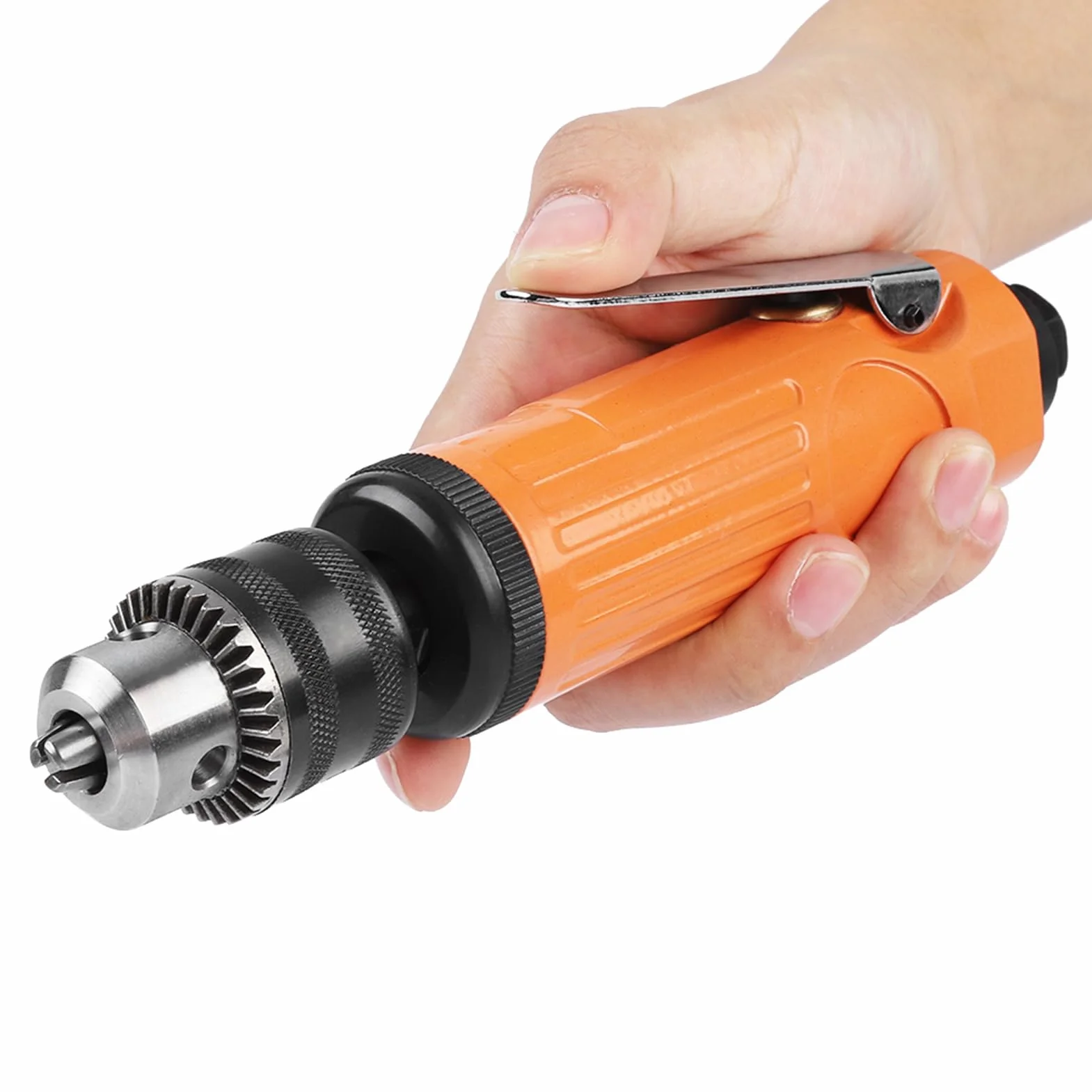 Taladro neumático de alta velocidad KP556 de 3/8" - Herramienta neumática ergonómica para ingeniería de precisión - Ideal para el mantenimiento de muebles y maquinaria