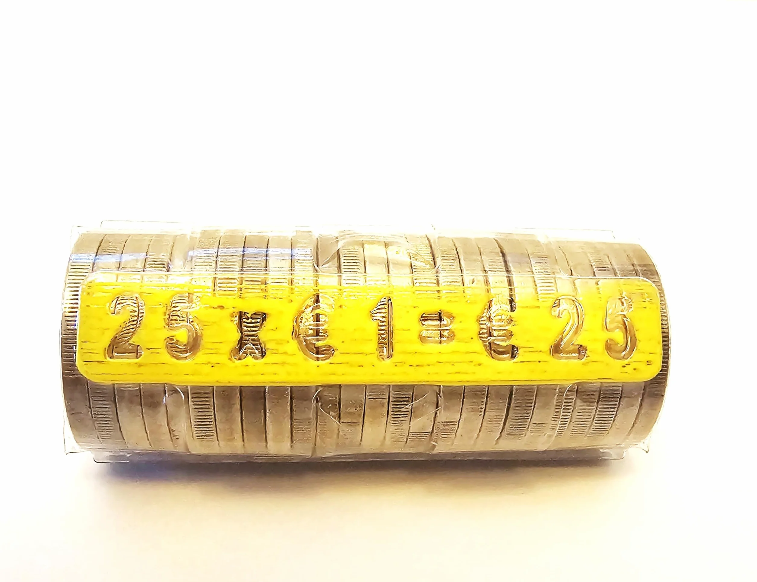 Blister para Monedas, 100 Cartuchos para Moneda de 1 Euro, Fundas de Monedas de Euro