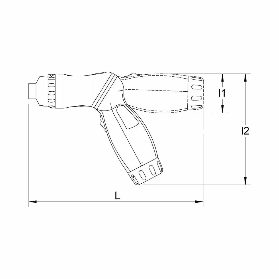 MOB Outillage 9462099001 destornillador Revolver – Portapuntas de trinquete con puntas