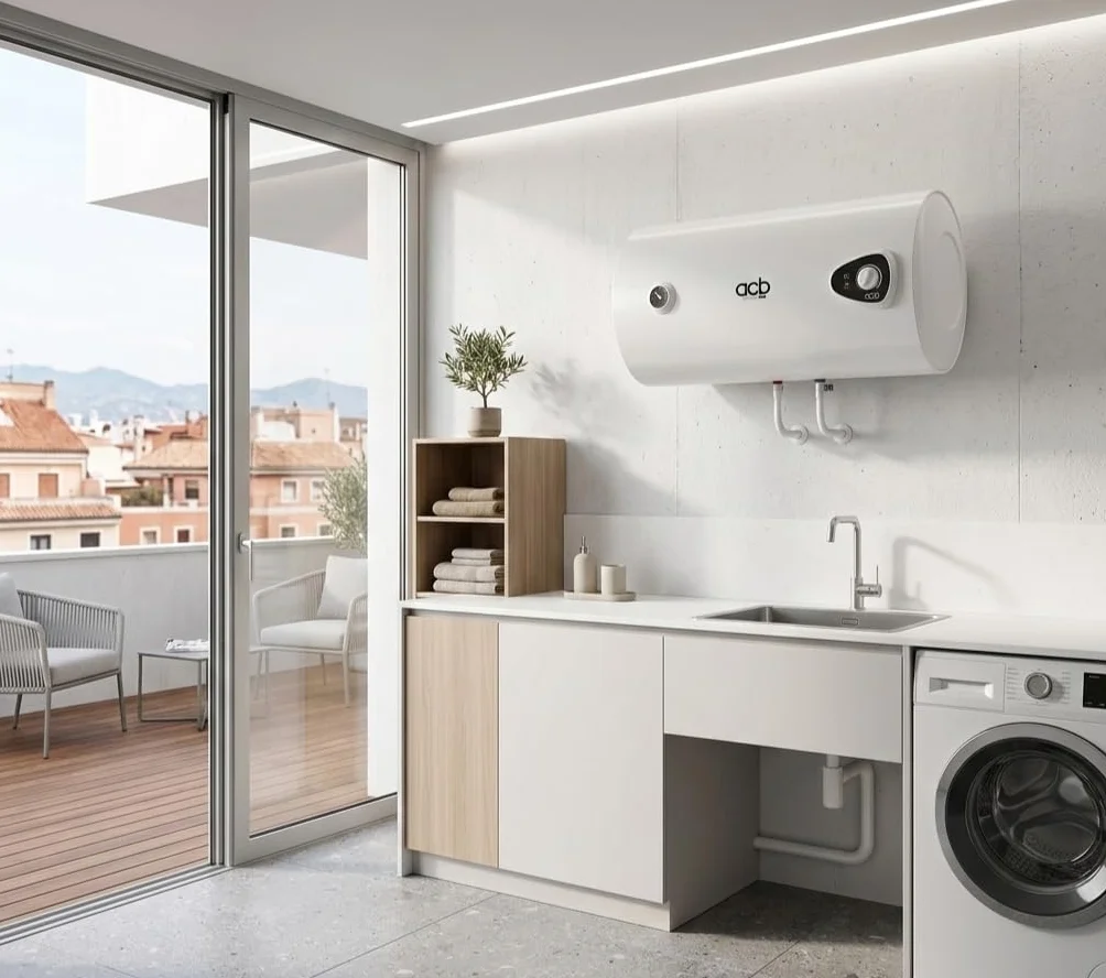Termo Eléctrico De Agua Horizontal 100 Litros Acb