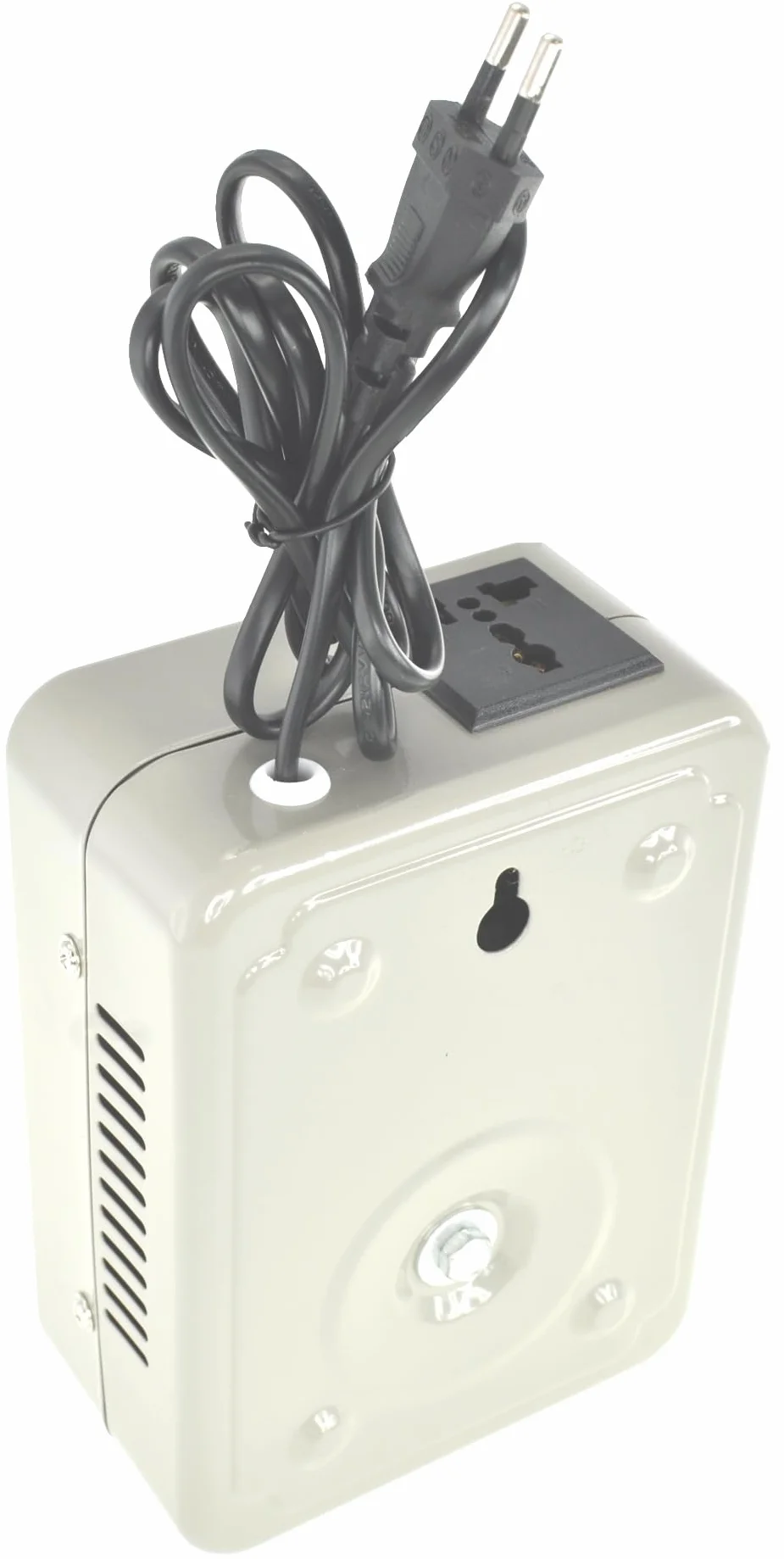 Mlink Transformador de Voltaje 220V a 110V 500W Toroidal Senoidal con Enchufe Universal para Dispositivos USA