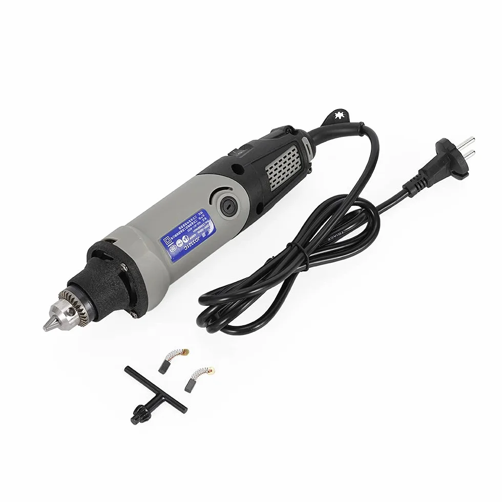 Mini Amoladora Eléctrica 400W 28000RPM 6 Velocidad Variable Mini Amoladora Eléctrica Taladro Eléctrico 220V Tallado Corte