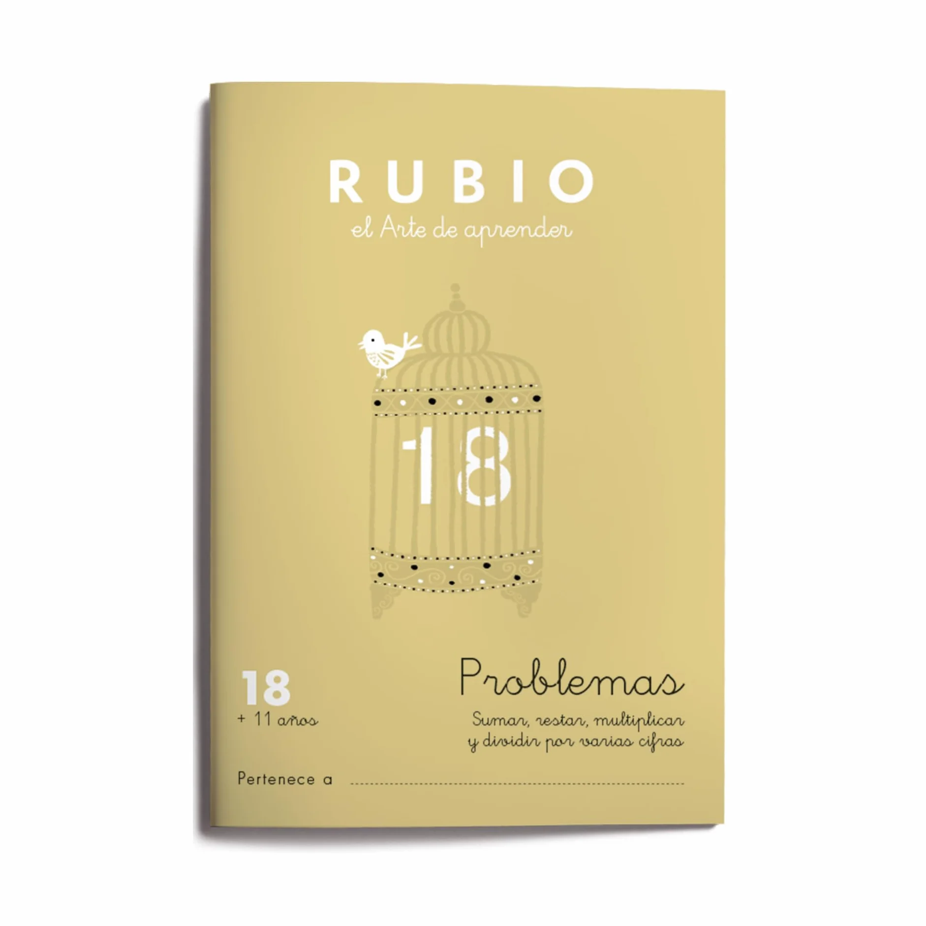 18 Problemas RUBIO | Sumar, restar, multiplicar y dividir por varias cifras | +11 años