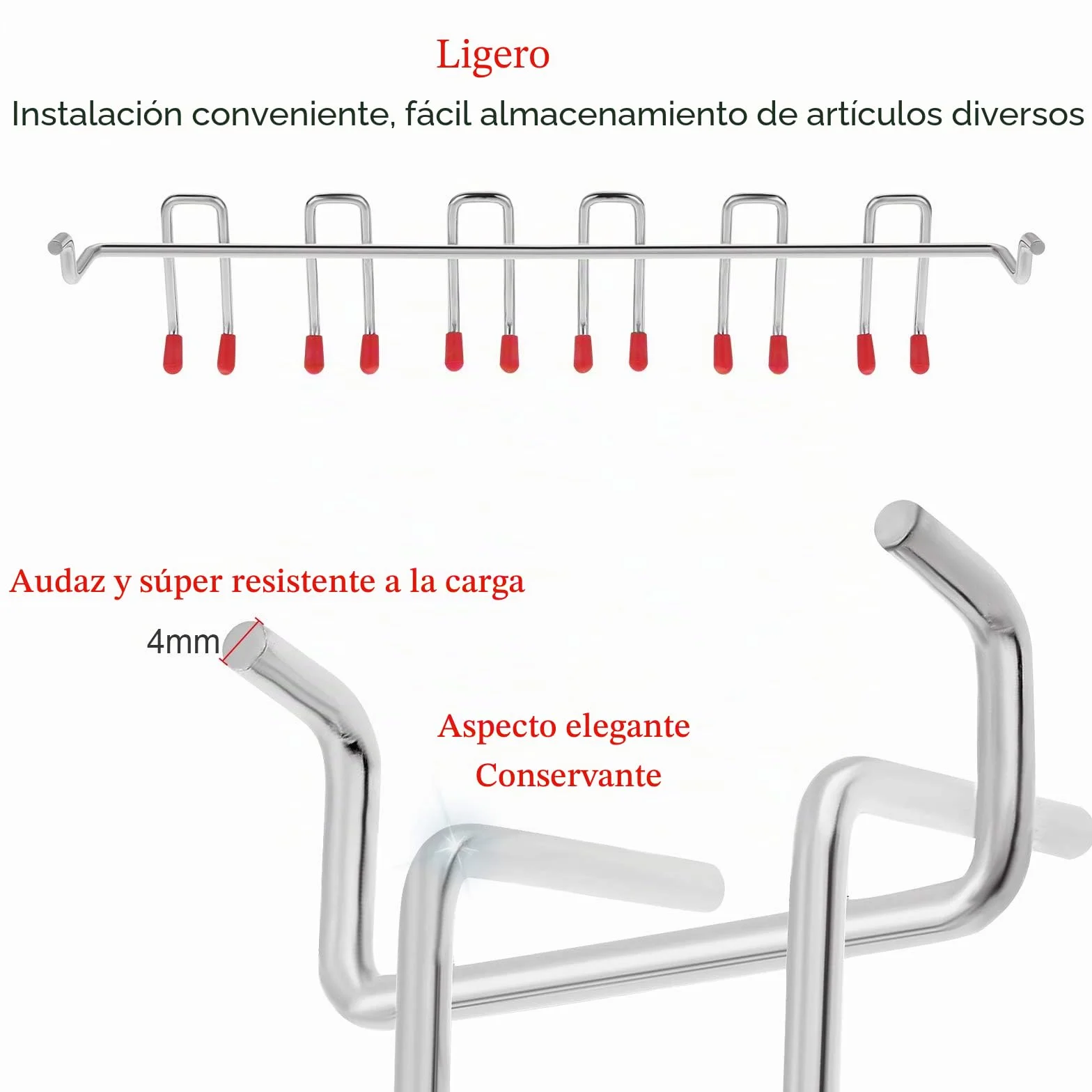 Pegboard Hooks Surtido, Peg Board Hook Attachments Conjunto y organización Storage Tienda Tools, para Organizar Varias Herramientas ( 230 piezas)