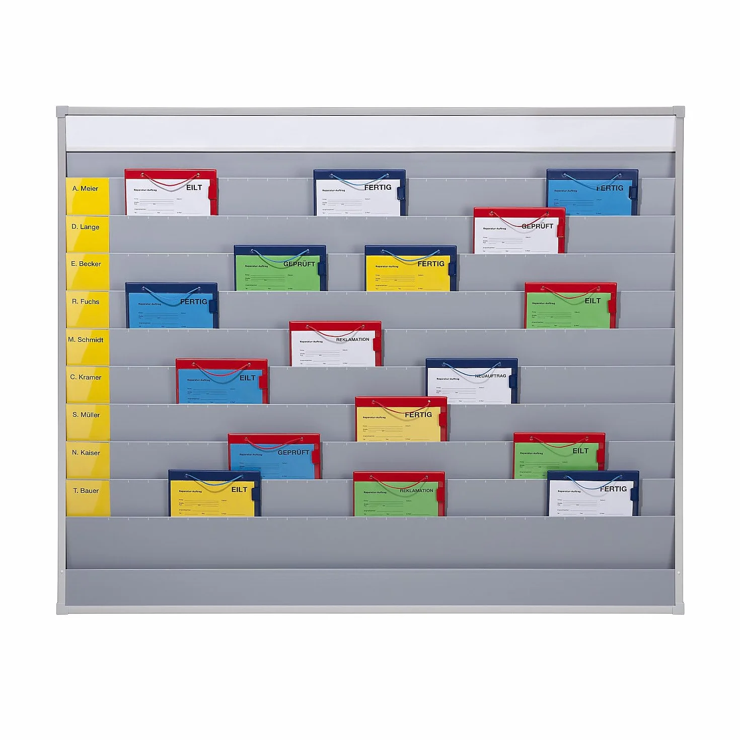 Panel de planificación profesional 10 guías 1 bandeja