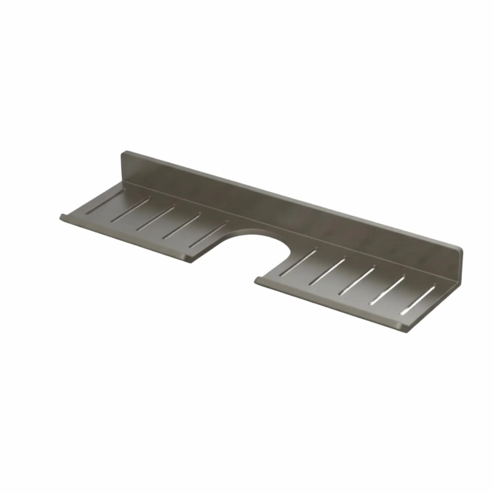 Estante sobre Lavabo sin Taladro Estante Aluminio Aeroespacial Ahorra Espacio Estantería para Baño, 50 Cm