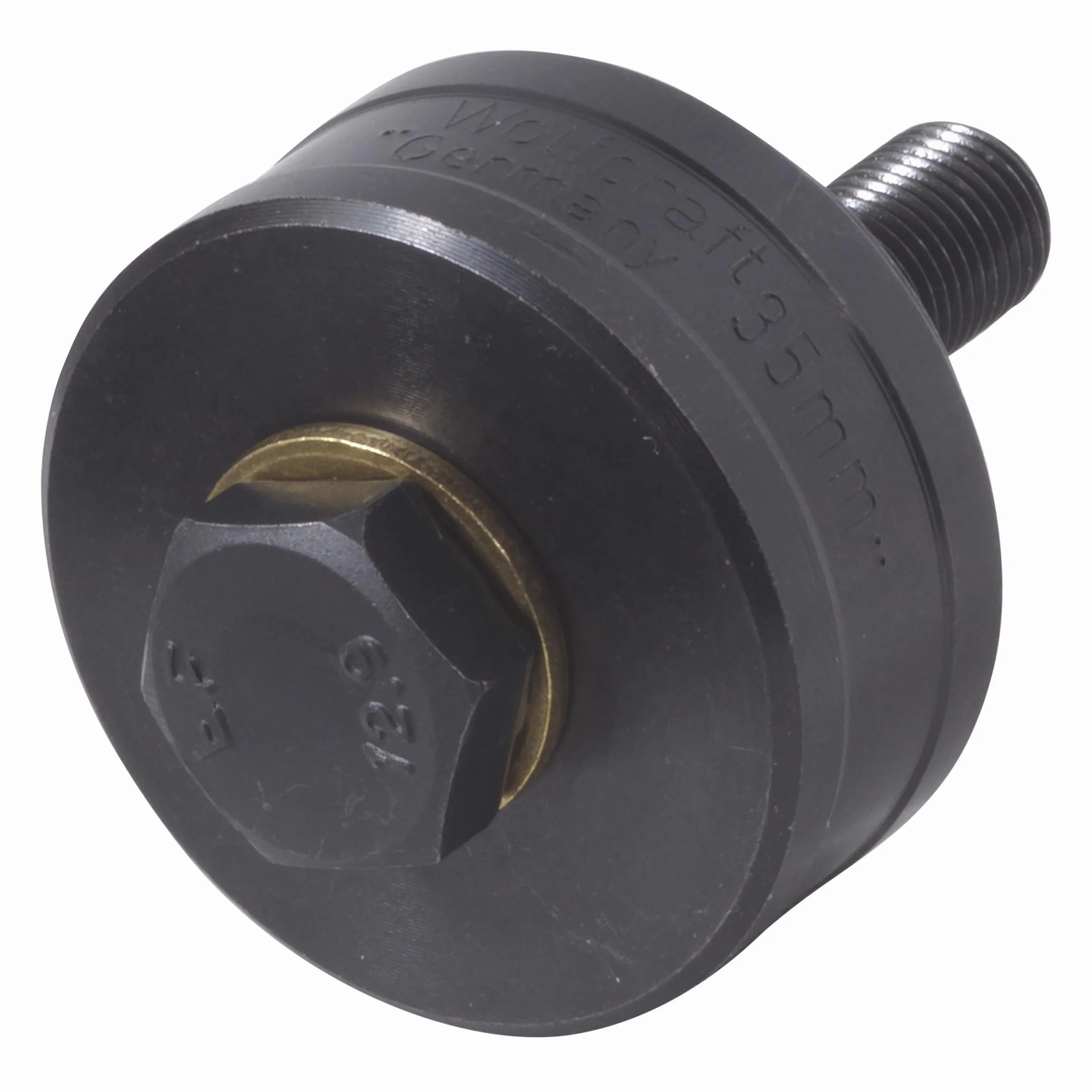wolfcraft Sierra de corona de Ø 35 mm I 3752000 I Para perforar de forma sencilla y precisa los grifos del fregadero