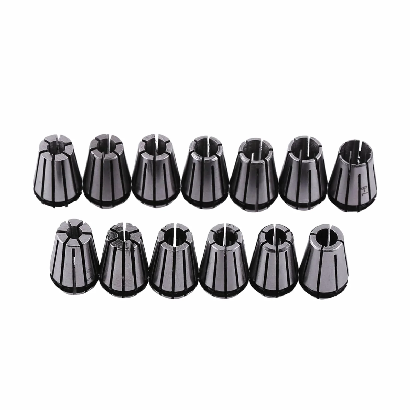 Pinza Er11 1 4 Herramientas 18 × 5 × 3 15 Uds. Juego de Mandril con Resorte Er11 para Máquina de Grabado Cnc Herramienta de Torno de Fresado