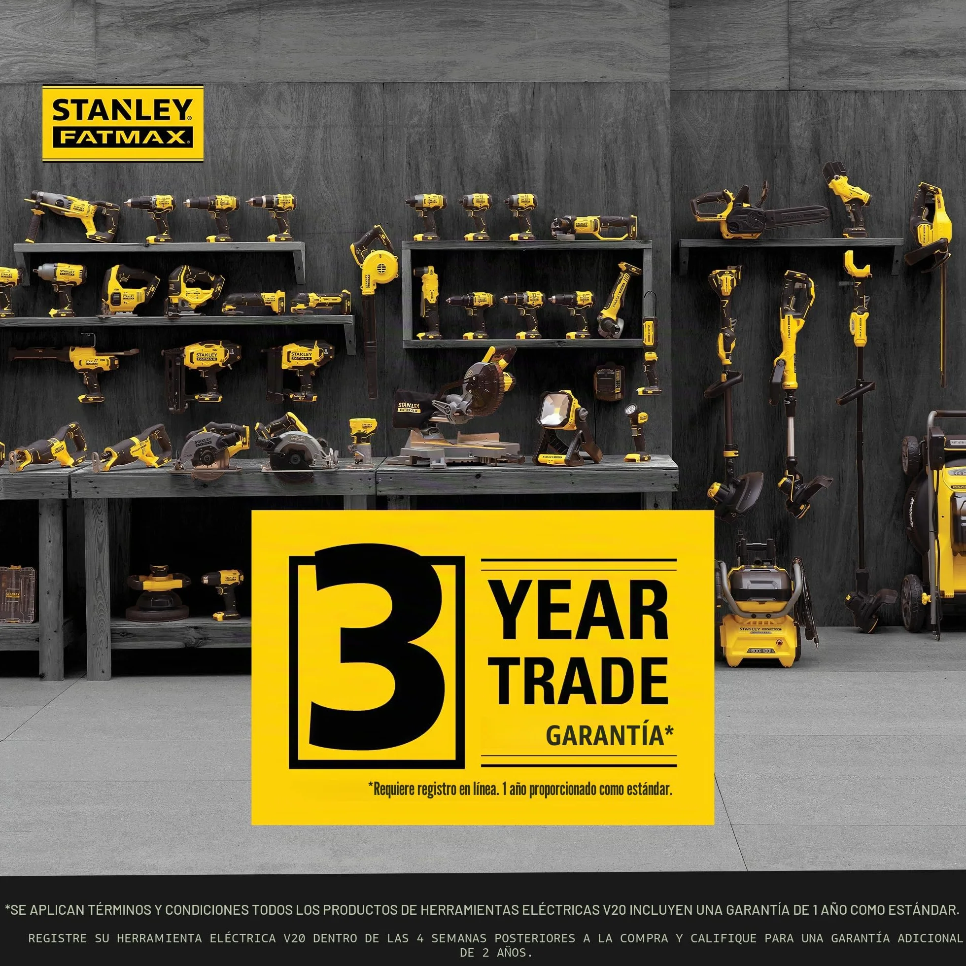 Lijadora de Banda + 1 abrasiva – Batería de Litio (saños) – Stanley FATMAX V20 – SFMCW223B-XJ – 18 V