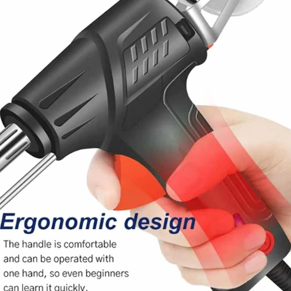 Herramientas de soldadura láser industrial con calentamiento interno, juego de pistola de soldar multifunción, soldador automático con cable de calentamiento interno, soldador portátil for bricolaje i